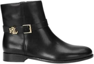 Ralph Lauren Laarzen Zwart Black Dames