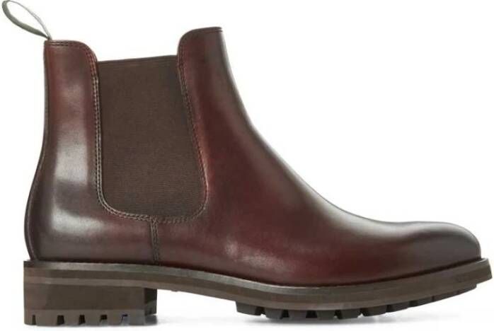 Polo Ralph Lauren Chelsea boots van echt runderleer model 'BRYSON'