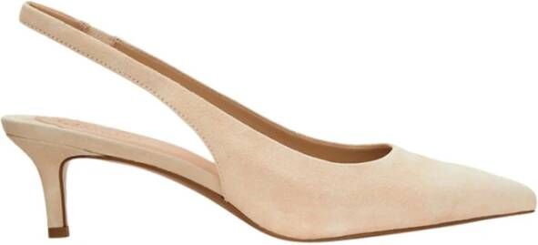 Ralph Lauren Lolah II Suede Slingback Pumps