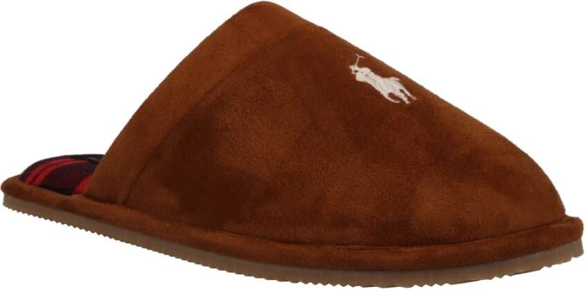 Ralph Lauren Klarence Snuff Cream Pantoffels Brown Heren