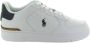 Ralph Lauren Masters Court White Navy Sneakers - Thumbnail 1
