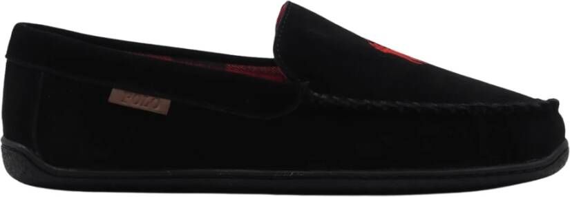Ralph Lauren Mocassin pantoffel heren zwart 45 BLK