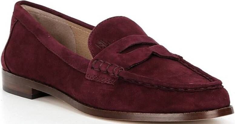 Lauren Ralph Lauren Loafers met gestructureerde zool model 'WYNNIE'