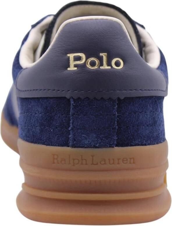 POLO RALPH LAUREN Heritage Area Sneakers Suède Heren Blauw - Foto 4