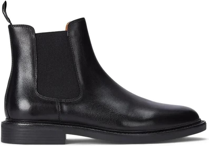 Polo Ralph Lauren Chelsea boots van leer met elastische inzetten model 'ASHER' - Foto 2