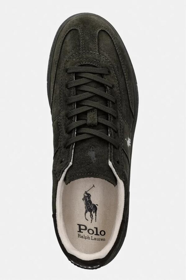 Polo Ralph Lauren Sneakers laag olijfgroen - Foto 2