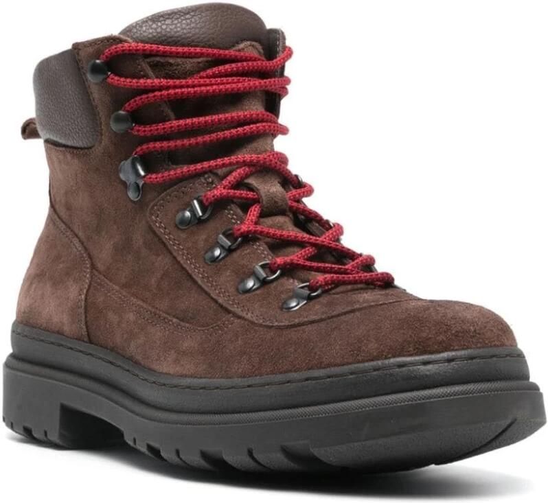 Polo Ralph Lauren Casual Bruine Enkellaarsjes