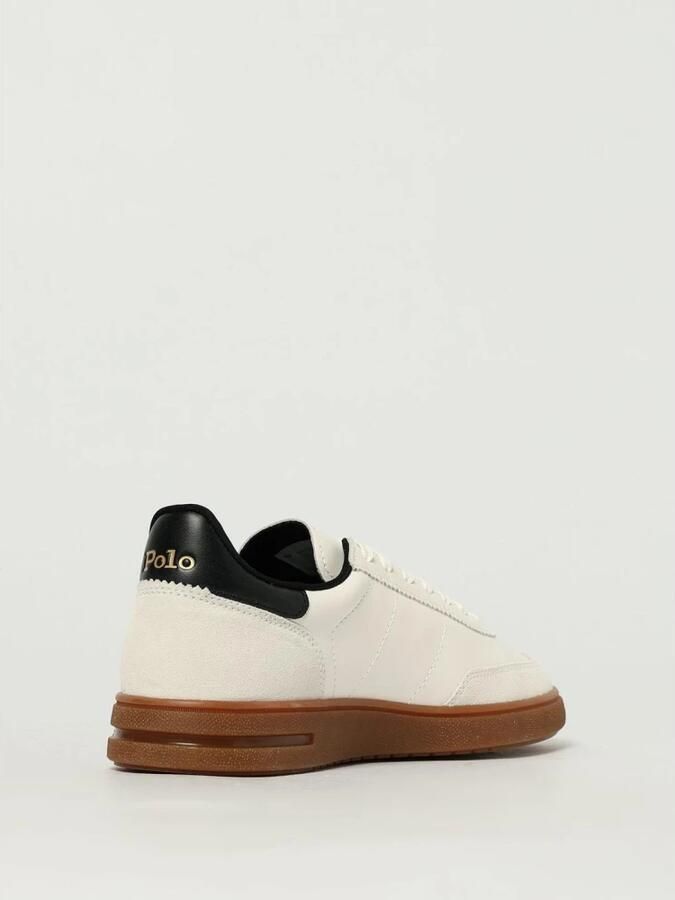 POLO RALPH LAUREN Ralph Lauren Lage Sneakers Dames Bedford Pp Sneakers Low Top Lace D Maat: 38 Materiaal: Leer Kleur: Wit - Foto 4