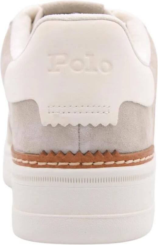 POLO RALPH LAUREN Ralph Lauren Lage Sneakers Masters Court Low Top Maat: 48 Materiaal: Suède Kleur: Beige - Foto 3