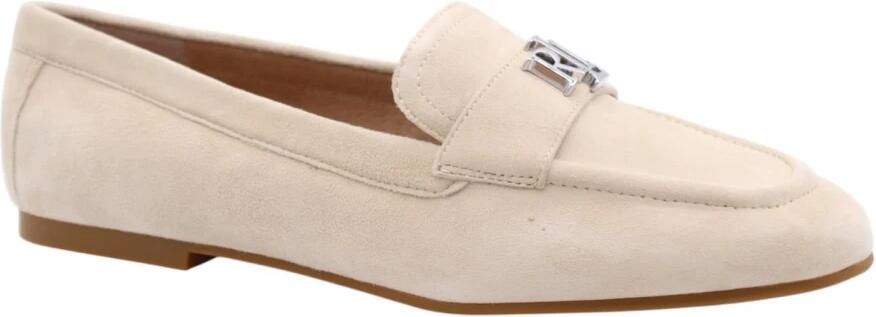 Lauren Ralph Lauren Loafers van leer met labelapplicatie model 'AVERI III'