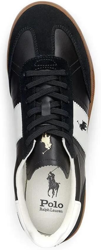 POLO RALPH LAUREN Ralph Lauren Lage Sneakers Heren Heritage Aera Pp Low Top Lace Leer Wit