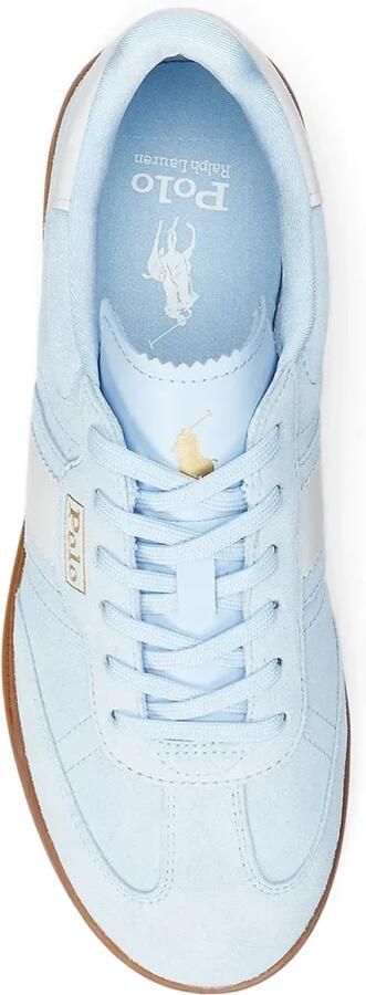 POLO RALPH LAUREN Ralph Lauren Lage Sneakers Dames Htr Aera-sneakers-low Top Lace Suède Blauw