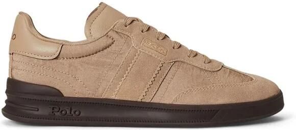 Polo Ralph Lauren Low-Top-sneakers van echt leer model 'AERA'