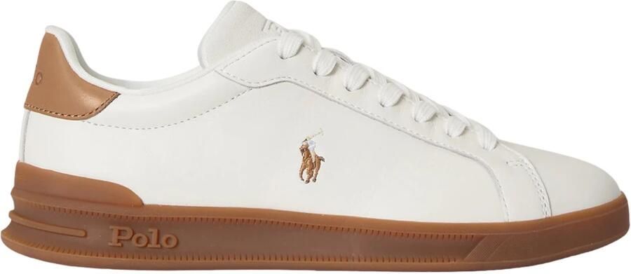 Polo Ralph Lauren Low-top sneakers van echt rundleer