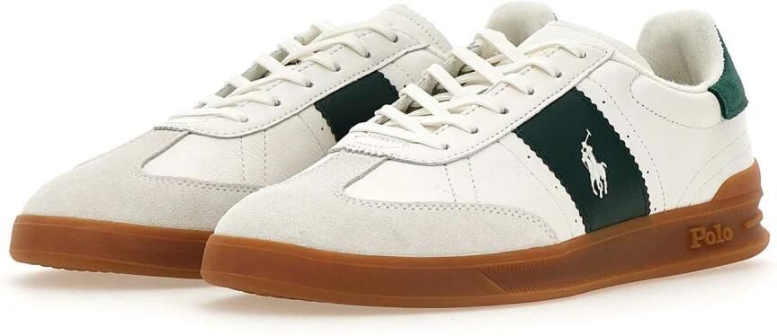 Ralph Lauren Lage Sneakers HRT AERA PP-SNEAKERS-LOW TOP LACE 809973706002 - Foto 7