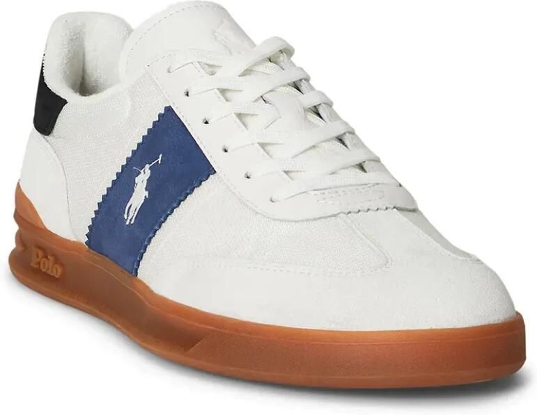 Polo Ralph Lauren Sneakers laag 'AERA' navy zwart wit - Foto 3