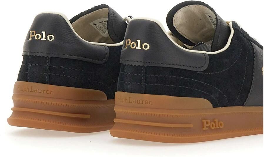 Polo Ralph Lauren Leren sneakers met logodetail