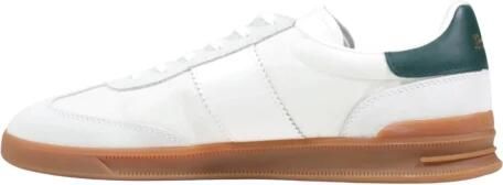 Polo Ralph Lauren Sneakers laag donkergroen wit offwhite