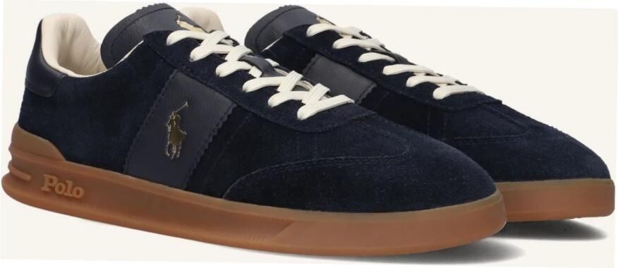 POLO RALPH LAUREN Ralph Lauren Lage Sneakers Hrt Aera Pp Sneakers Low Top Lace D Maat: 40 Materiaal: Suède Kleur: Blauw - Foto 3