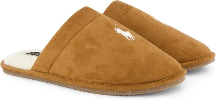 Ralph Lauren Polo Klarence Pantoffel Camel - Foto 3