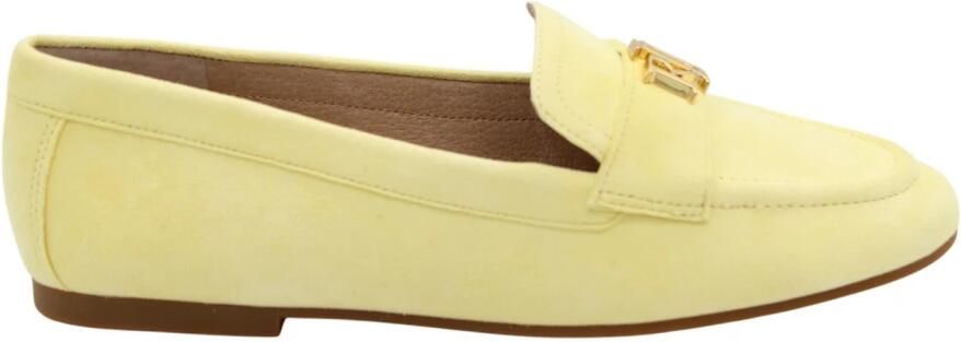 LAUREN RALPH LAUREN Loafers Dames Averi Iii Flats Suède Geel