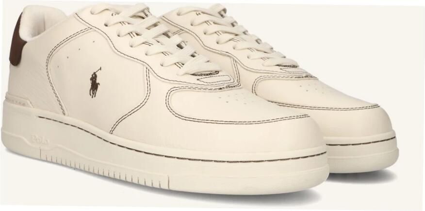POLO RALPH LAUREN Ralph Lauren Lage Sneakers Mastercourt Leer Creme - Foto 6