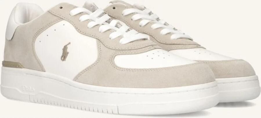 POLO RALPH LAUREN Ralph Lauren Lage Sneakers Heren Masters Crt Leer Wit - Foto 9