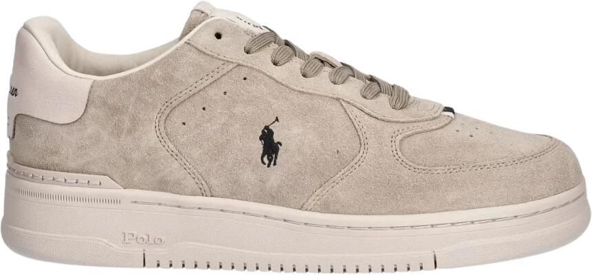 Polo Ralph Lauren Master Court Suede Bruin- Bruin