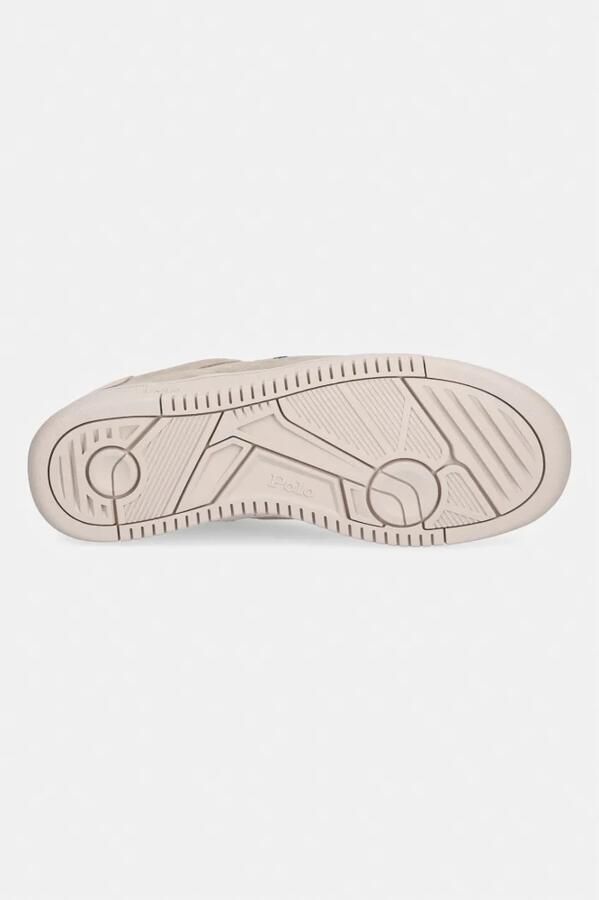 Polo Ralph Lauren Master Court Suede Bruin- Bruin - Foto 4