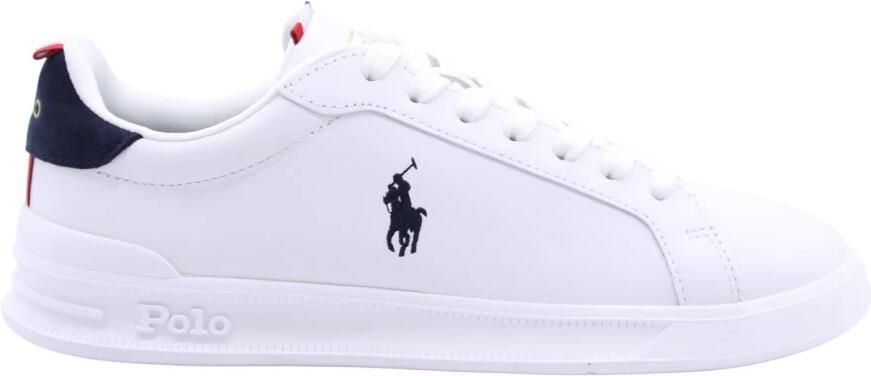 Ralph Lauren Sneakers laag 'HRT CT II-SNEAKERS-LOW TOP LACE 809860883003' blauw wit - Foto 5