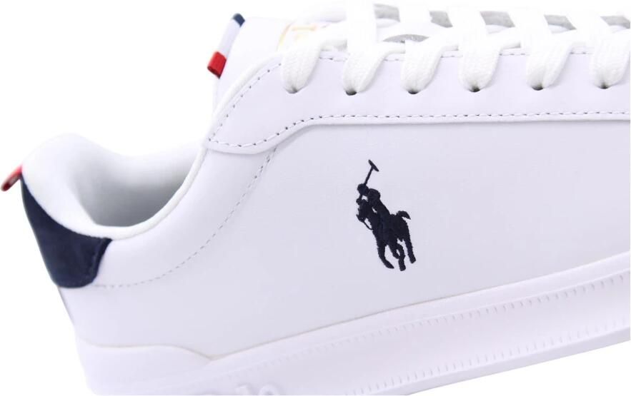 Ralph Lauren Sneakers laag 'HRT CT II-SNEAKERS-LOW TOP LACE 809860883003' blauw wit - Foto 4