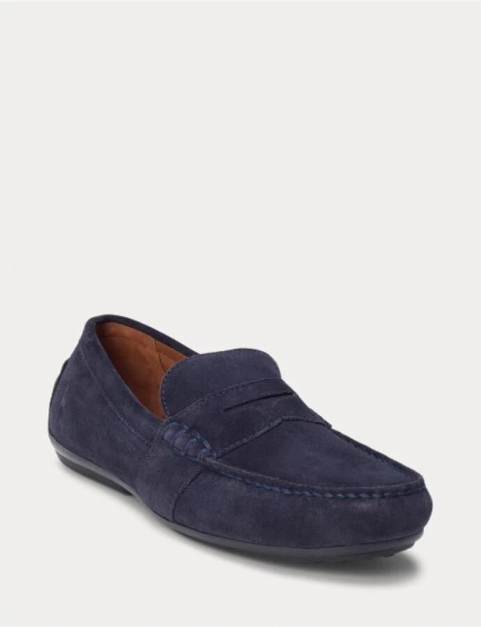 POLO RALPH LAUREN Ralph Lauren Mocassins Heren Reynold Suède Blauw