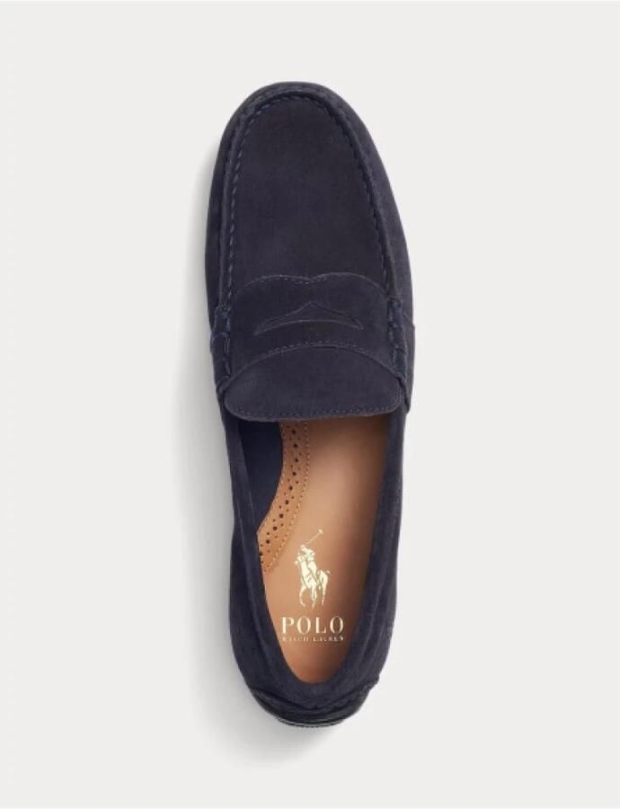 POLO RALPH LAUREN Ralph Lauren Mocassins Heren Reynold Suède Blauw - Foto 4