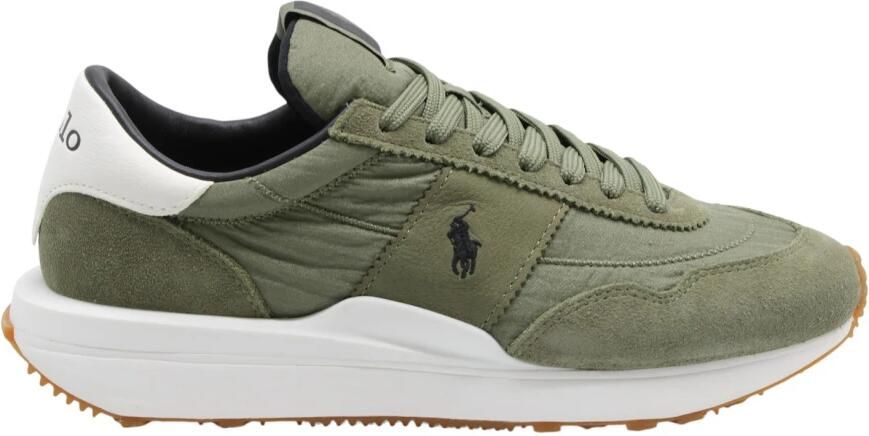 Polo Ralph Lauren Sneakers low van runder nappa met logodetails