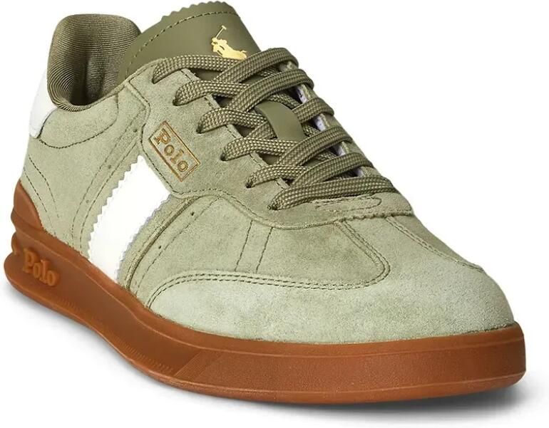 Polo Ralph Lauren Sneakers van leer met vetersluiting model 'Heritage Aera'