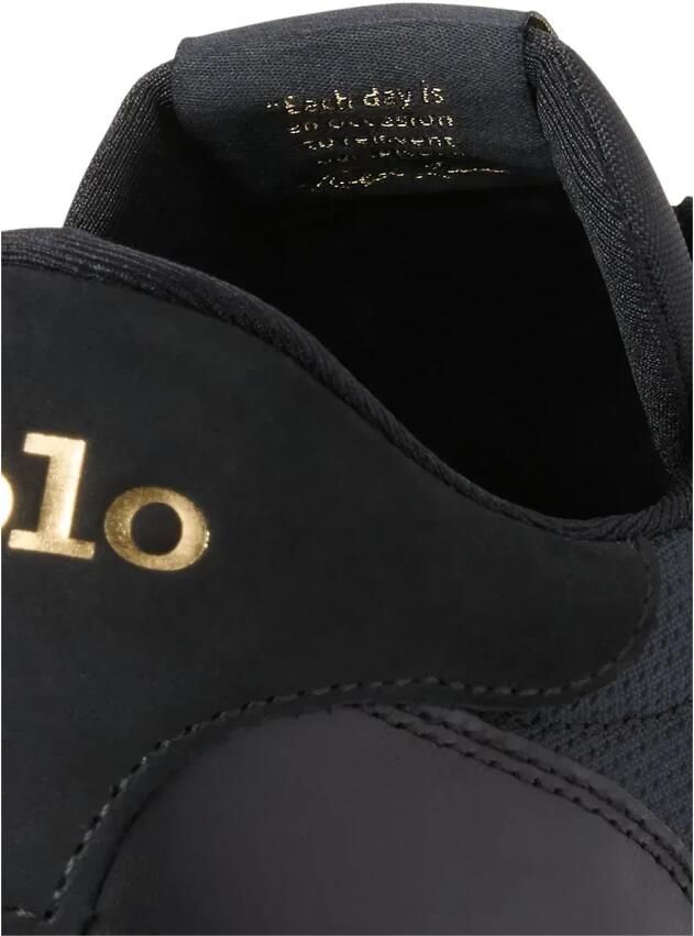 Polo Ralph Lauren Low top sneakers met rundleer-aandeel Model 'TRAIN 89'