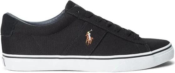 Ralph Lauren Canvas Herensneakers Black Heren
