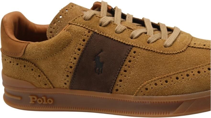 Polo Ralph Lauren Sneakers laag bruin donkerbruin - Foto 5