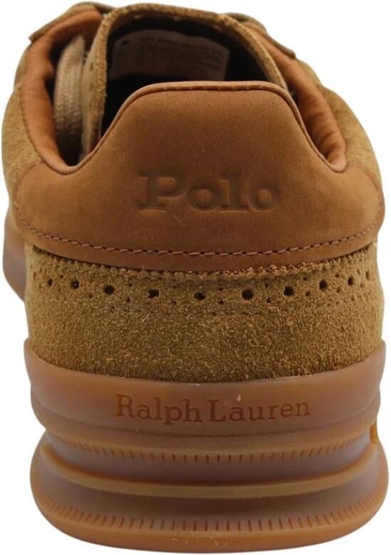 Polo Ralph Lauren Sneakers laag bruin donkerbruin - Foto 7