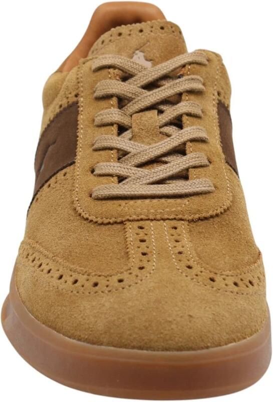Polo Ralph Lauren Sneakers laag bruin donkerbruin - Foto 6