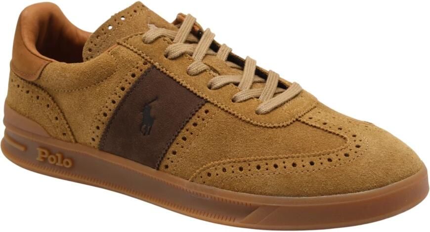 Polo Ralph Lauren Sneakers laag bruin donkerbruin - Foto 9