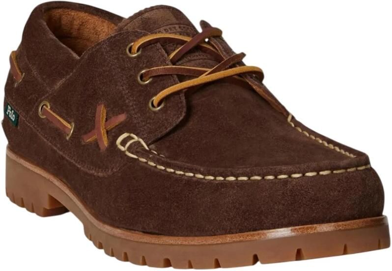 Polo Ralph Lauren Suède Lage Bootschoen Geïnspireerde Mocassin - Foto 2