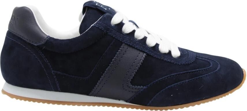 Lauren Ralph Lauren Sneakers van echt rundleersuède model 'DANI'