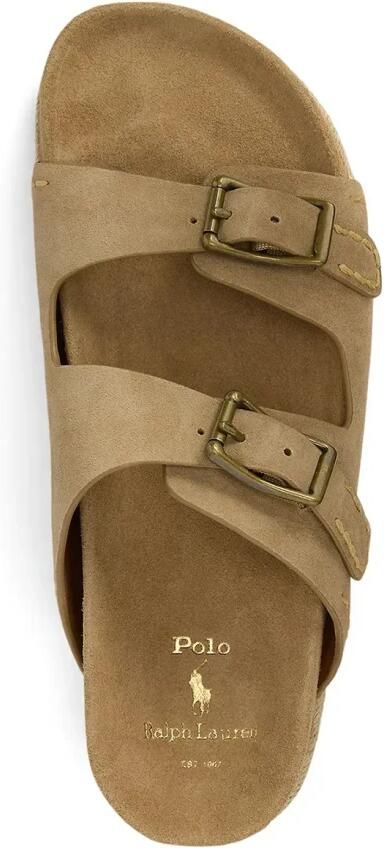 Polo Ralph Lauren Turbach Suède Clog Sandaal - Foto 3