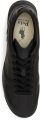 Polo Ralph Lauren Sneakers van glad leer met vetersluiting - Zwart