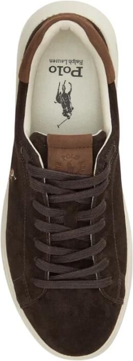 Polo Ralph Lauren Sneakers laag 'RLITE COURT' bruin donkerbruin - Foto 3