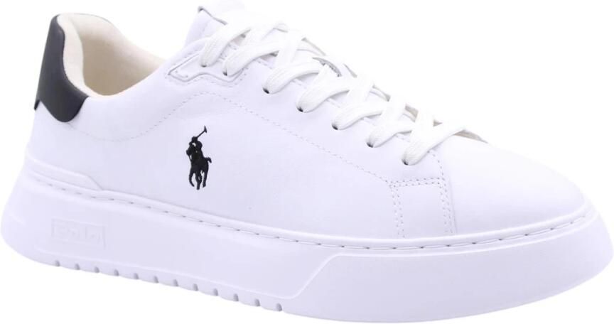 Polo Ralph Lauren Sneakers low van runder nappa met logodetail