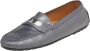 Ralph Lauren Pre-owned Leather flats Gray Dames - Thumbnail 1