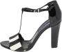 Ralph Lauren Pre-owned Leather sandals Black Dames - Thumbnail 1