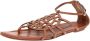 Ralph Lauren Pre-owned Leather sandals Brown Dames - Thumbnail 1